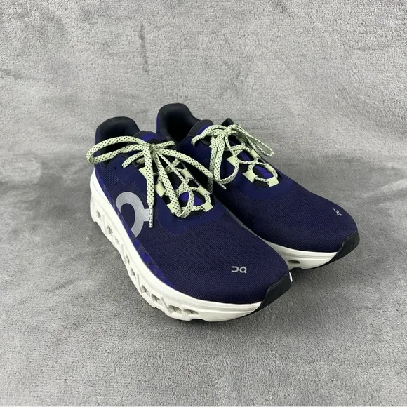 On Cloud Men's Cloudmonster Acai Aloe Sz 10.5 Purple Running Training Shoes EUC
